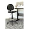 Boss Black Fabric Drafting Stools with Footring B1690-BK - alternate 7